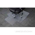 Plastic floor office Chair Mats Nailed